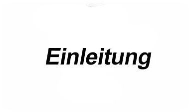 Einleitung